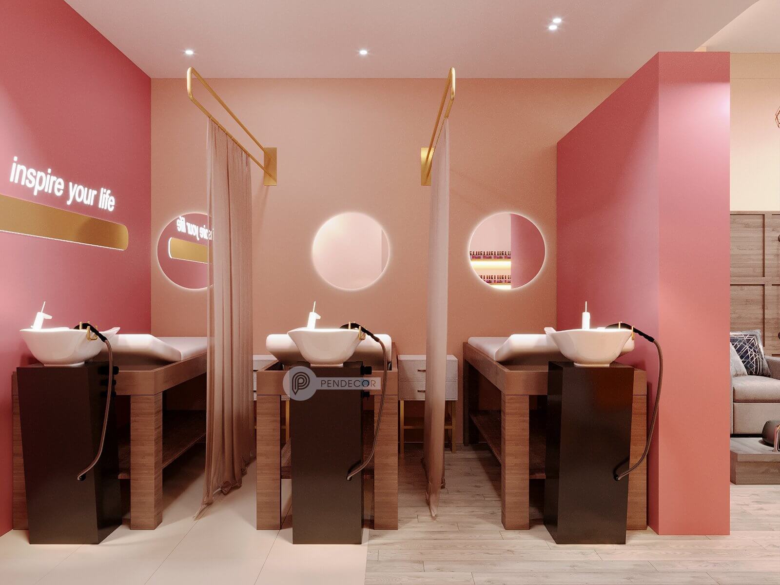 thiết kế spa dưỡng sinh đông y Pendecor