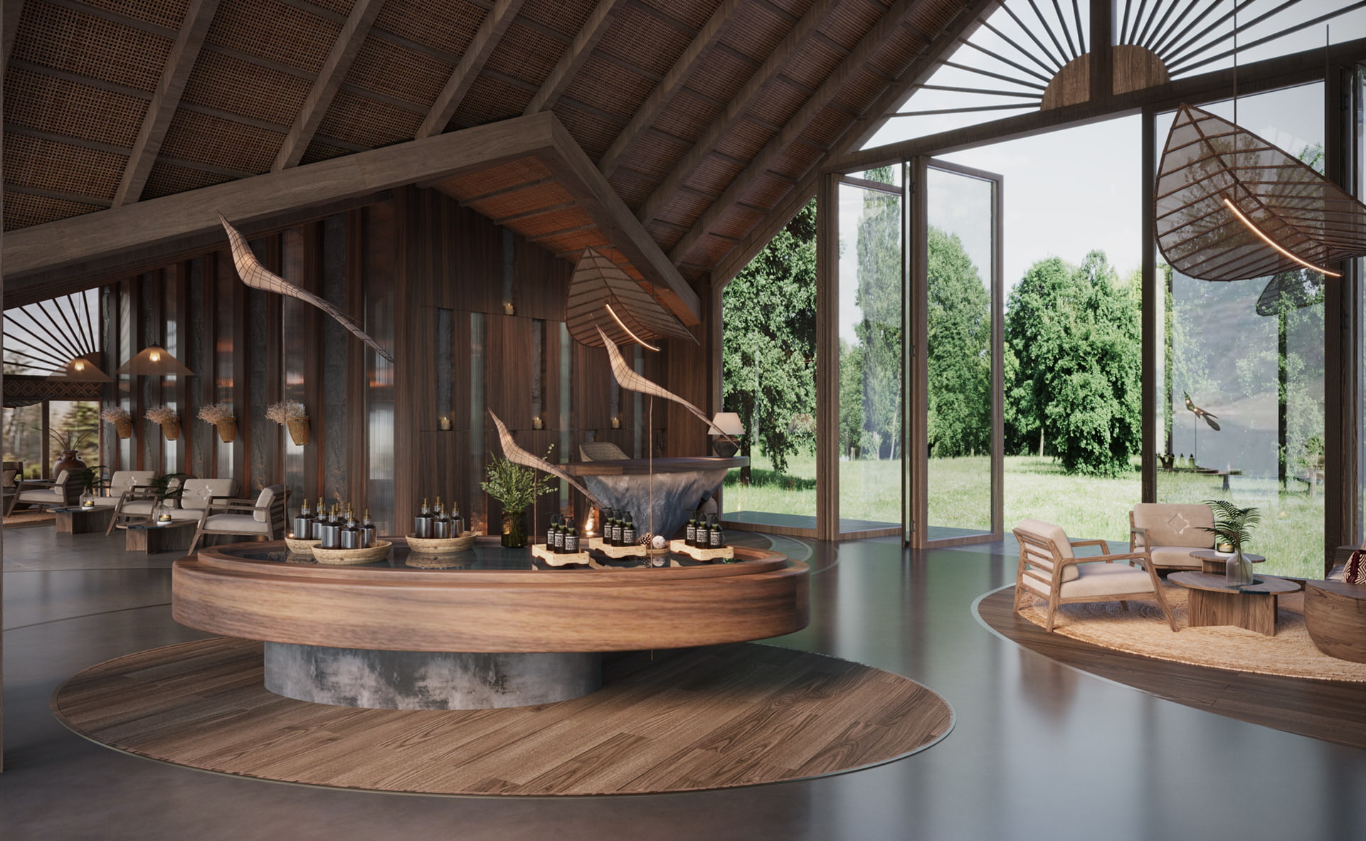 thiết kế spa nghỉ dưỡng