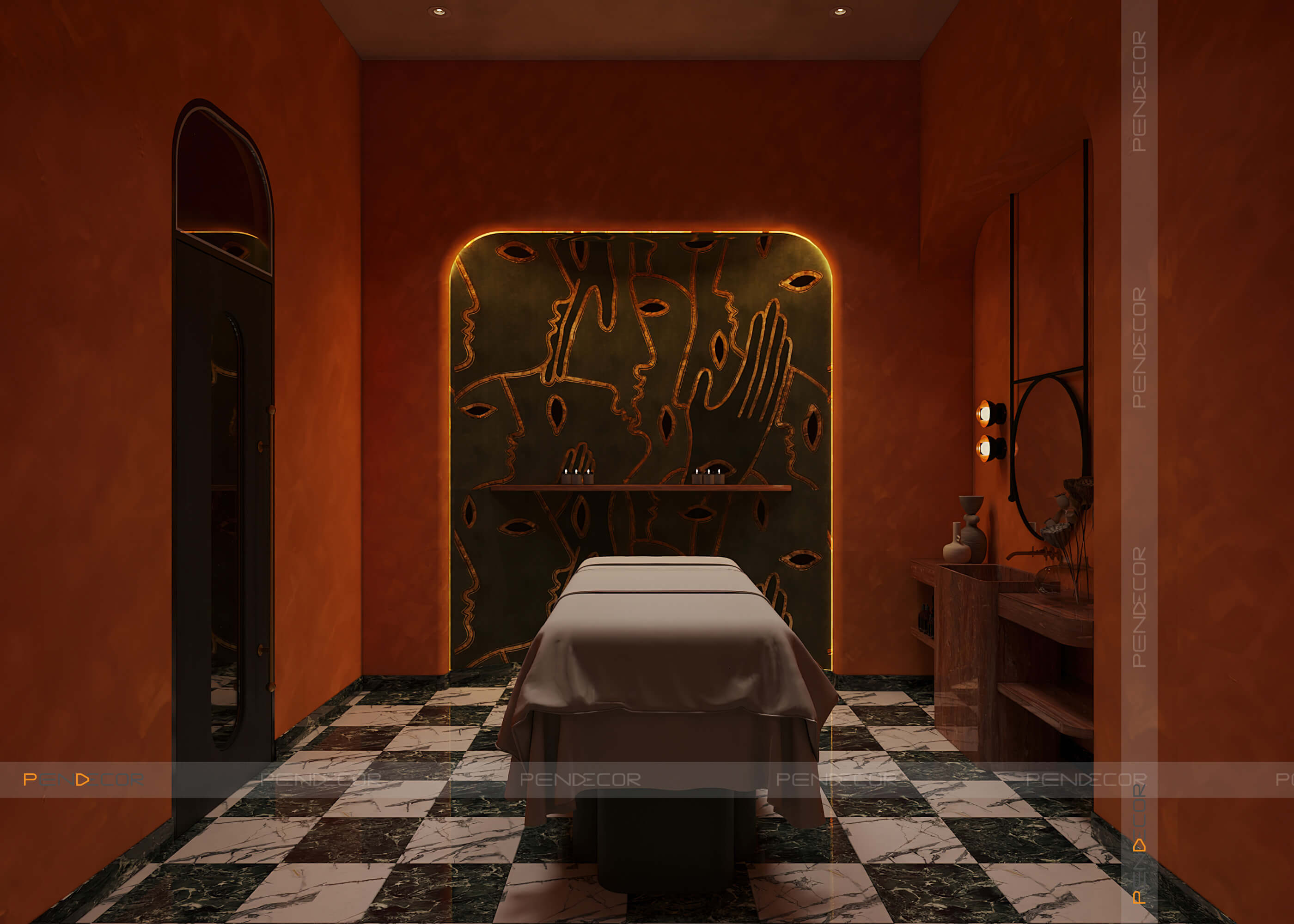 thiet ke spa dep Pendecor