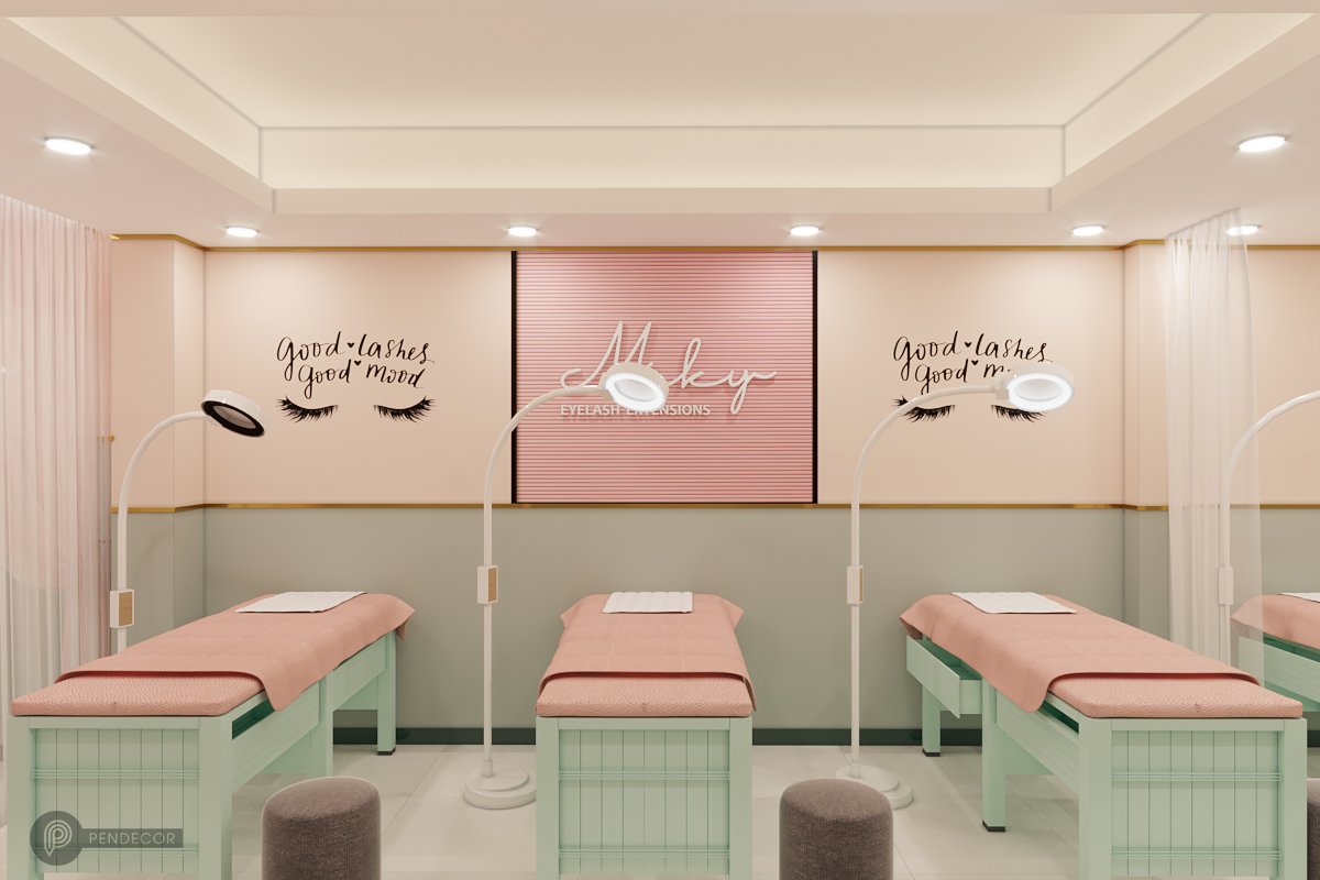 decor phòng phun xăm