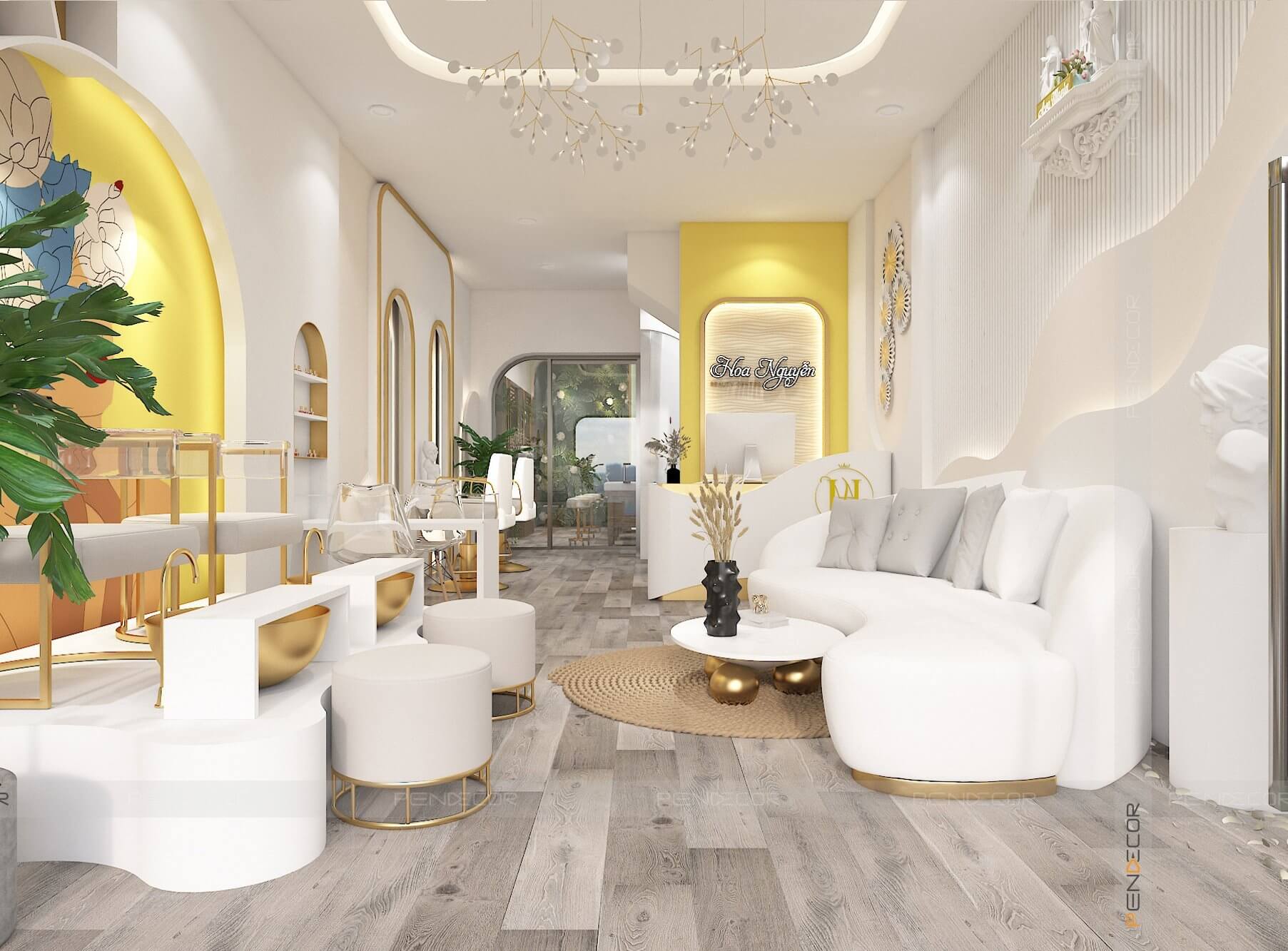 mẫu thiết kế tiệm phun xăm