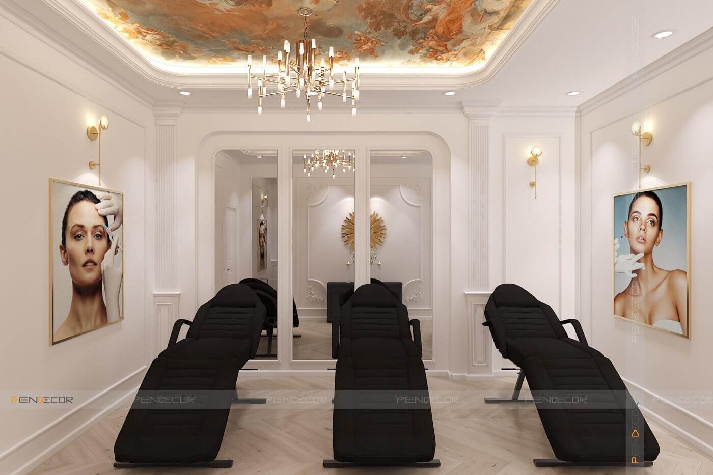 thiết kế tiệm phun xăm