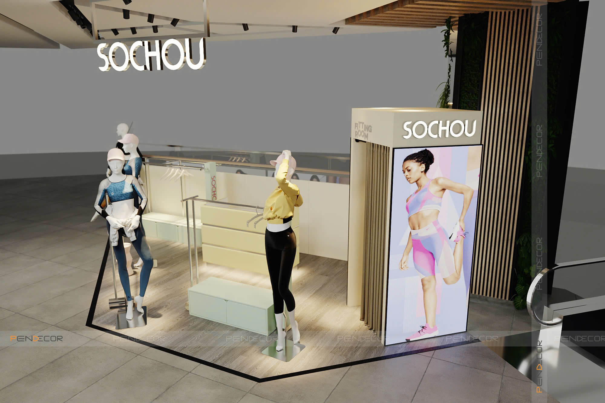 Thiết Kế Shop Thời Trang Shochou