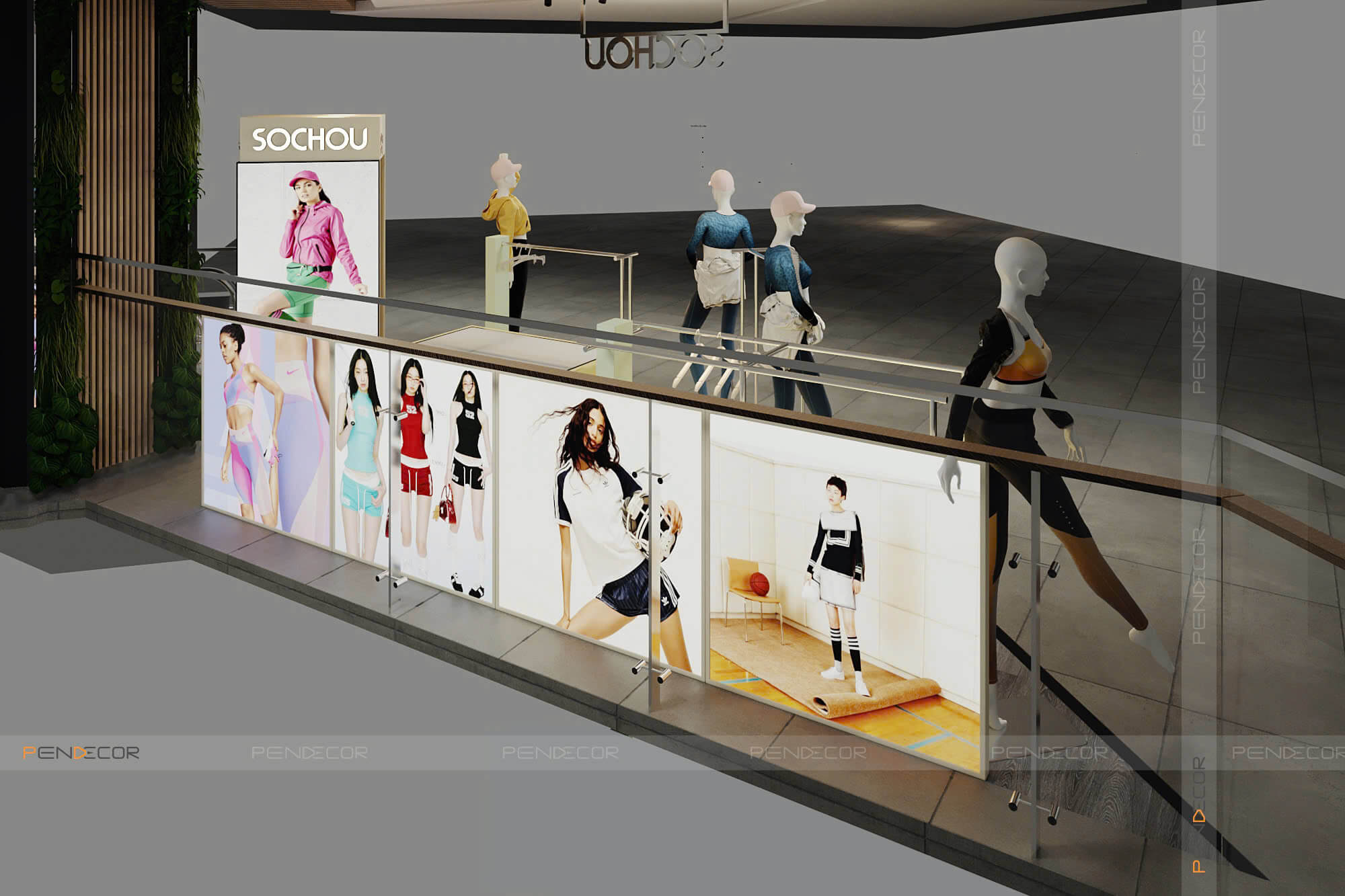 Thiết Kế Shop Thời Trang Shochou