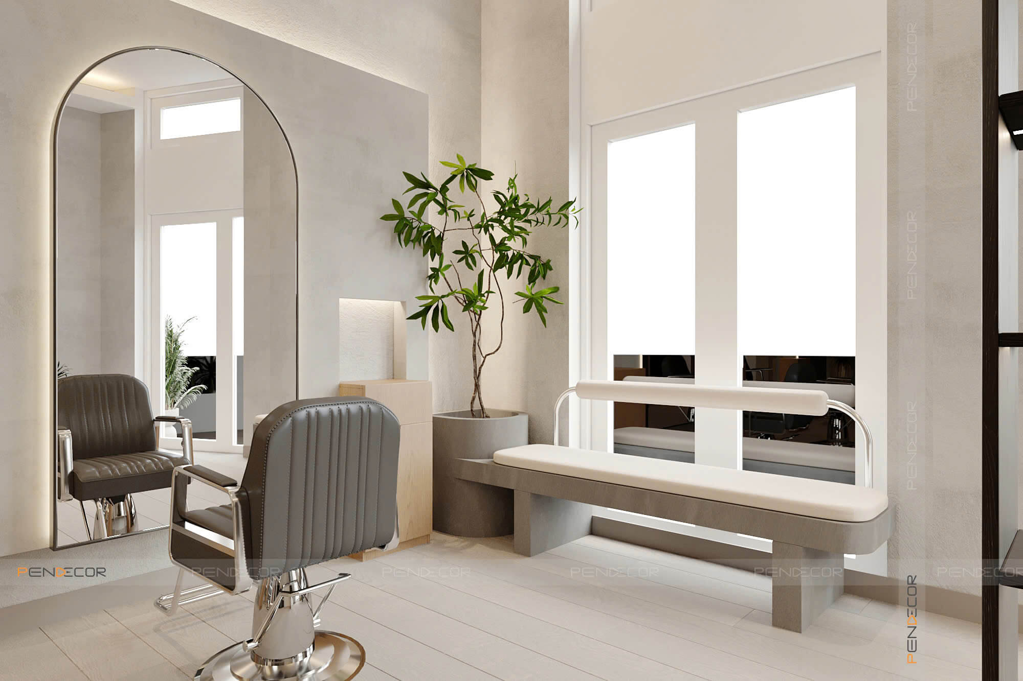 Thiết Kế Salon Tóc Ken Nyn