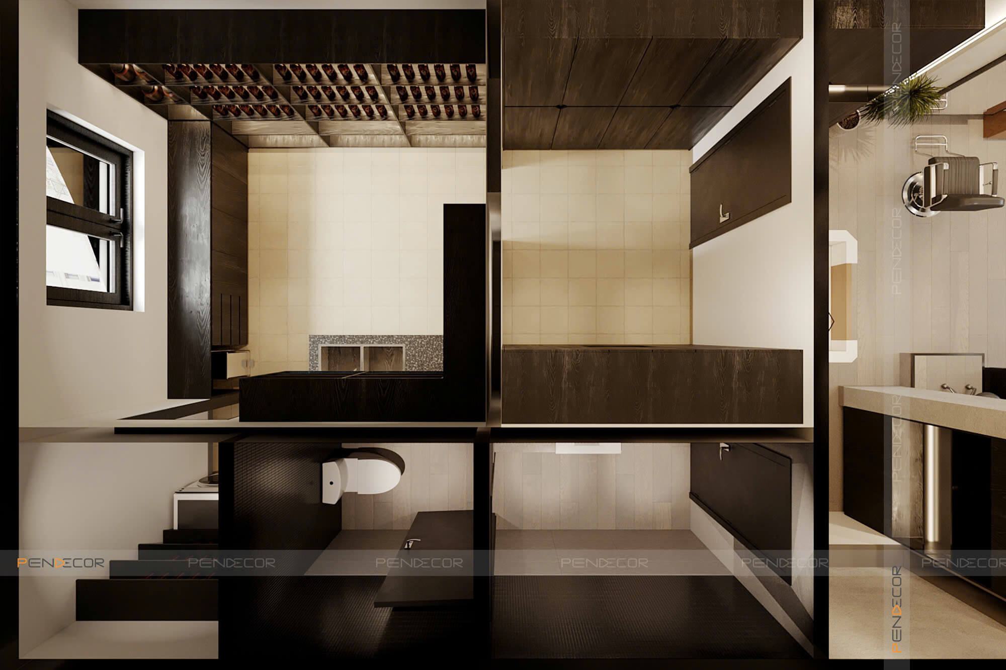 Thiết Kế Salon Tóc Ken Nyn