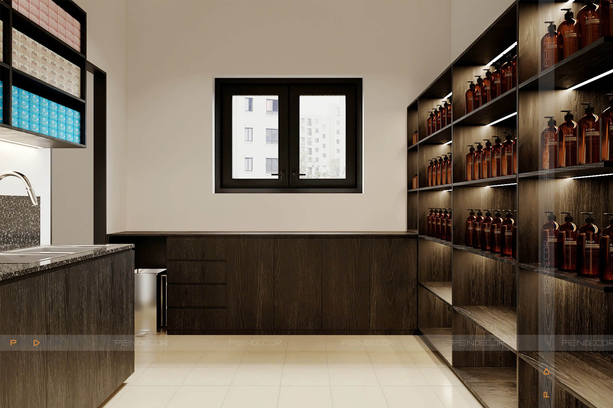 Thiết Kế Salon Tóc Ken Nyn