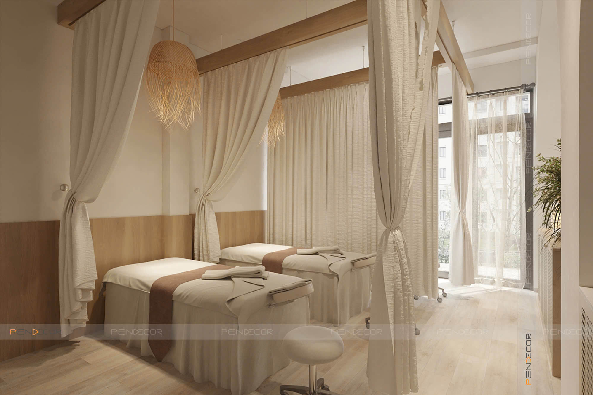 thiết kế spa tại nhà