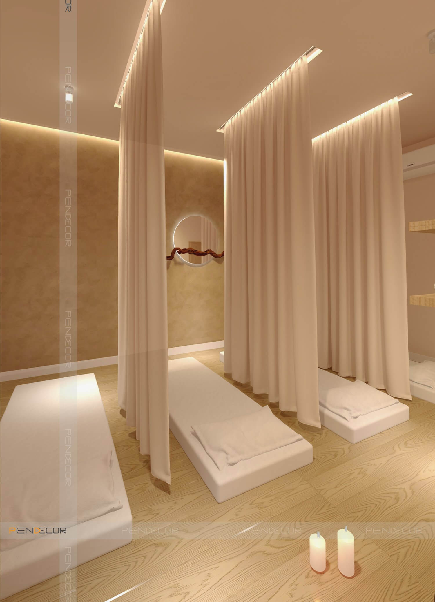 thiết kế phòng spa tại nhà