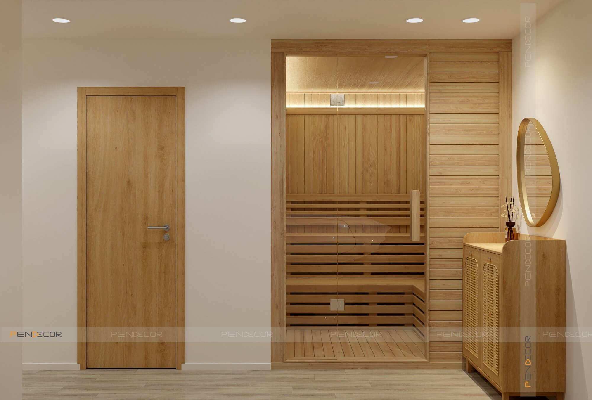 phòng spa tại nhà Pendecor