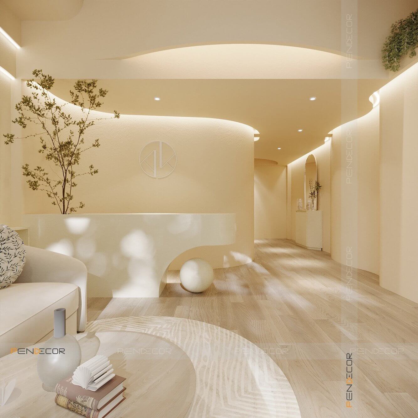 thiết kế nội thất spa Pendecor