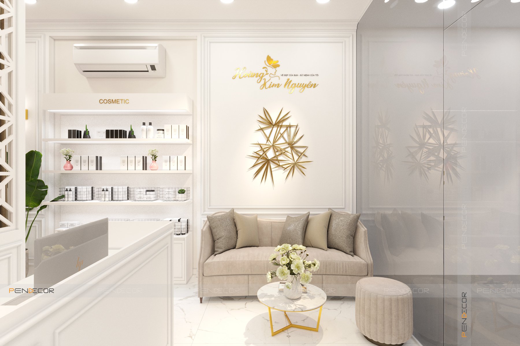 thiết kế spa mini tại nhà