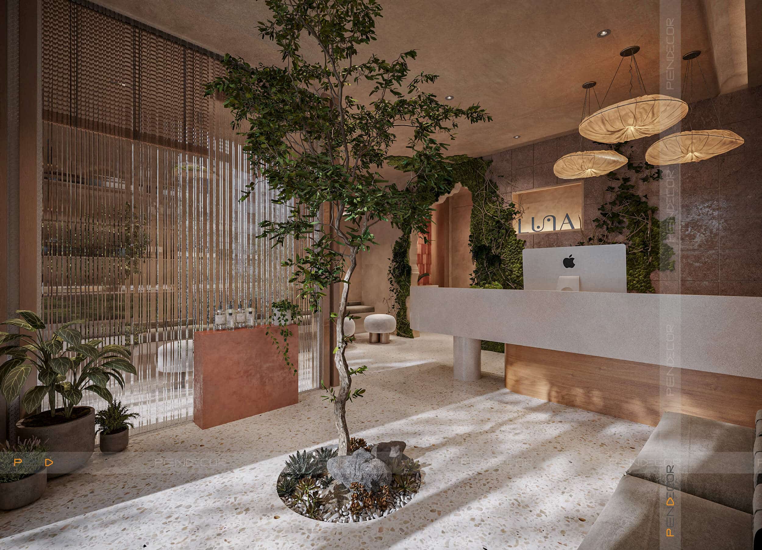 thiet ke spa Pendecor