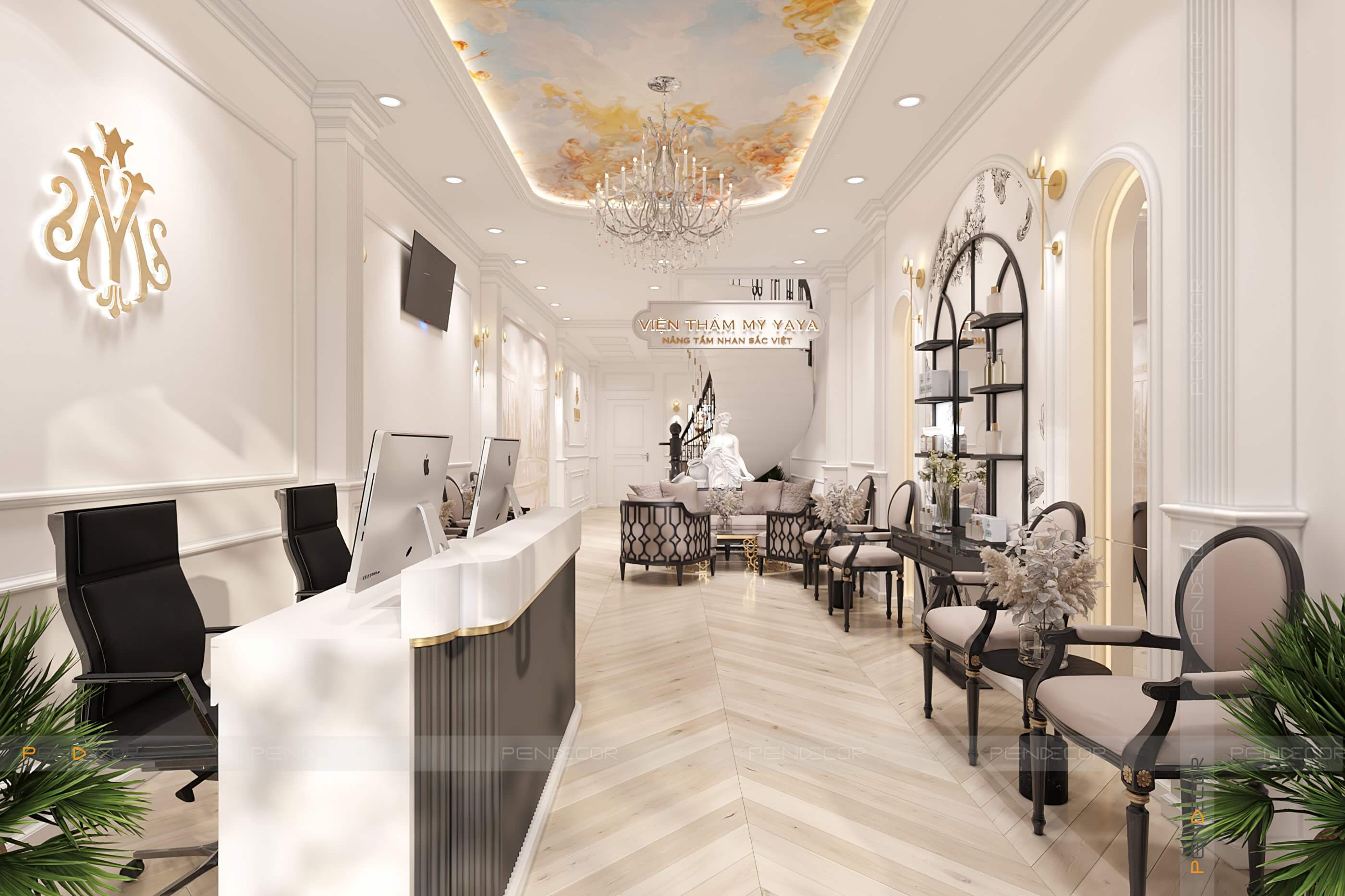 thiết kế spa mini tại nhà Pendecor