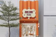 Thiết Kế Shop Quần Áo Trẻ Em Ana Kids